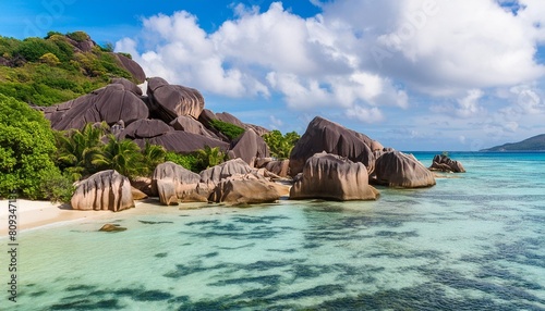 anse source d argent beach in the seychelles