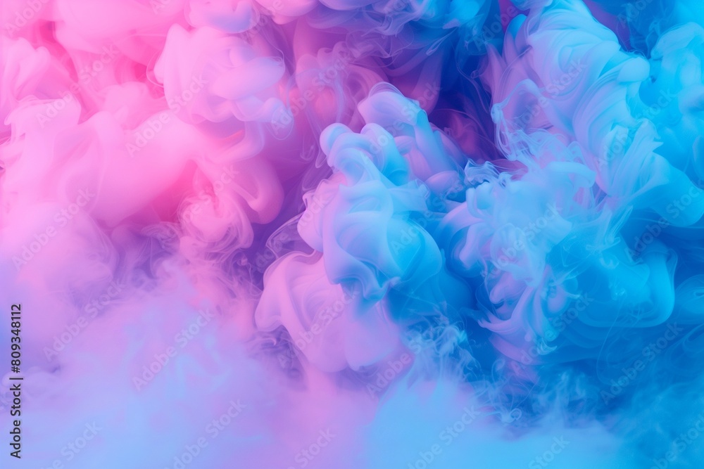 Pink and blue color mixed. Abstract background.