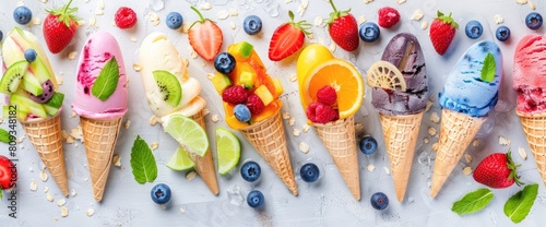 Hosting A Doggy Ice Cream Social, Serving Up Frozen Treats And Dog-Friendly Snacks For A Refreshing Break From The Heat, Summer Background