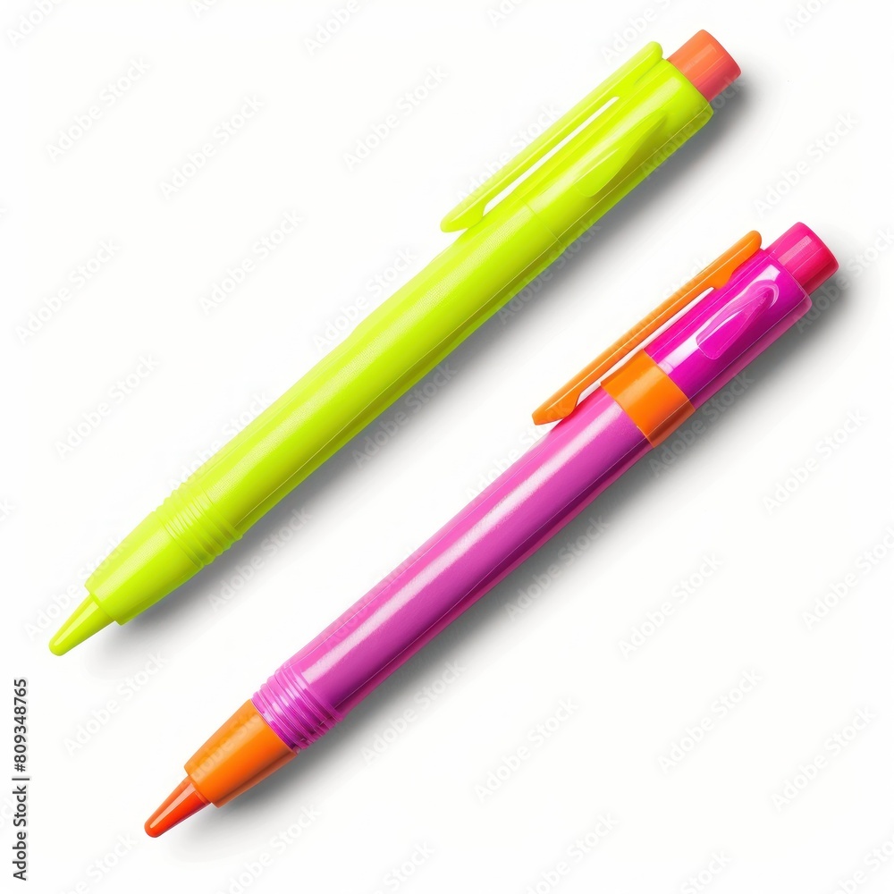 Vector illustration of a highlighter icon against a white backdrop. Minimalist and modern. Vector illustration of a highlighter icon against a white backdrop. Minimalist and modern.