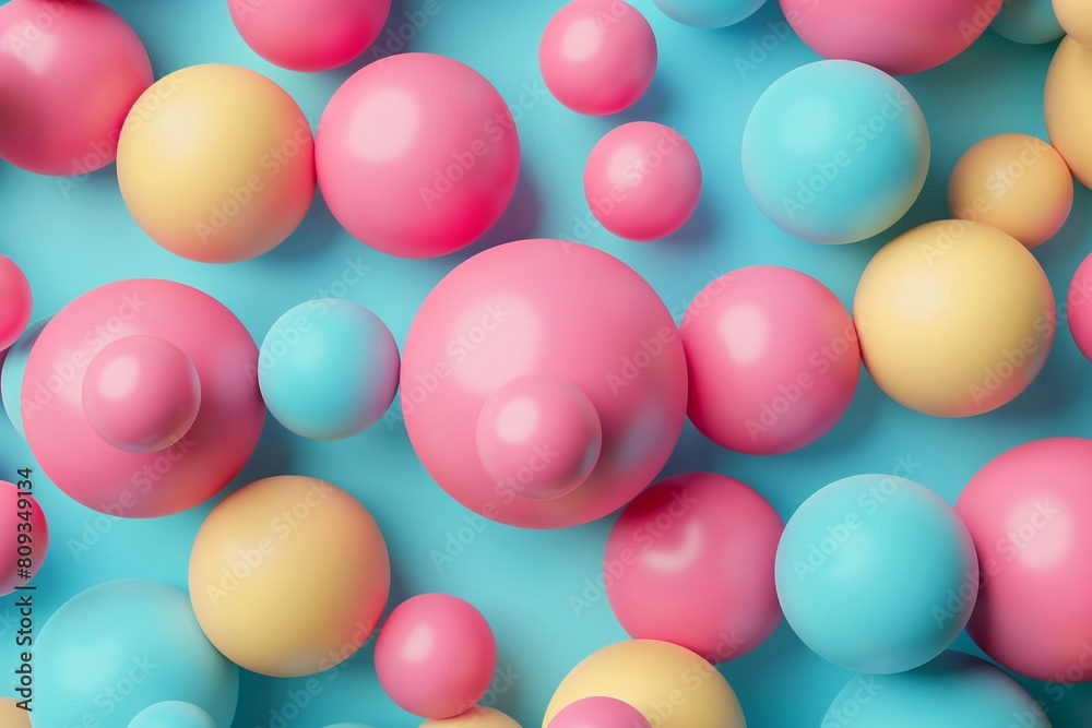 background of non-symmetrical and round shapes background of non-symmetrical and round shapes