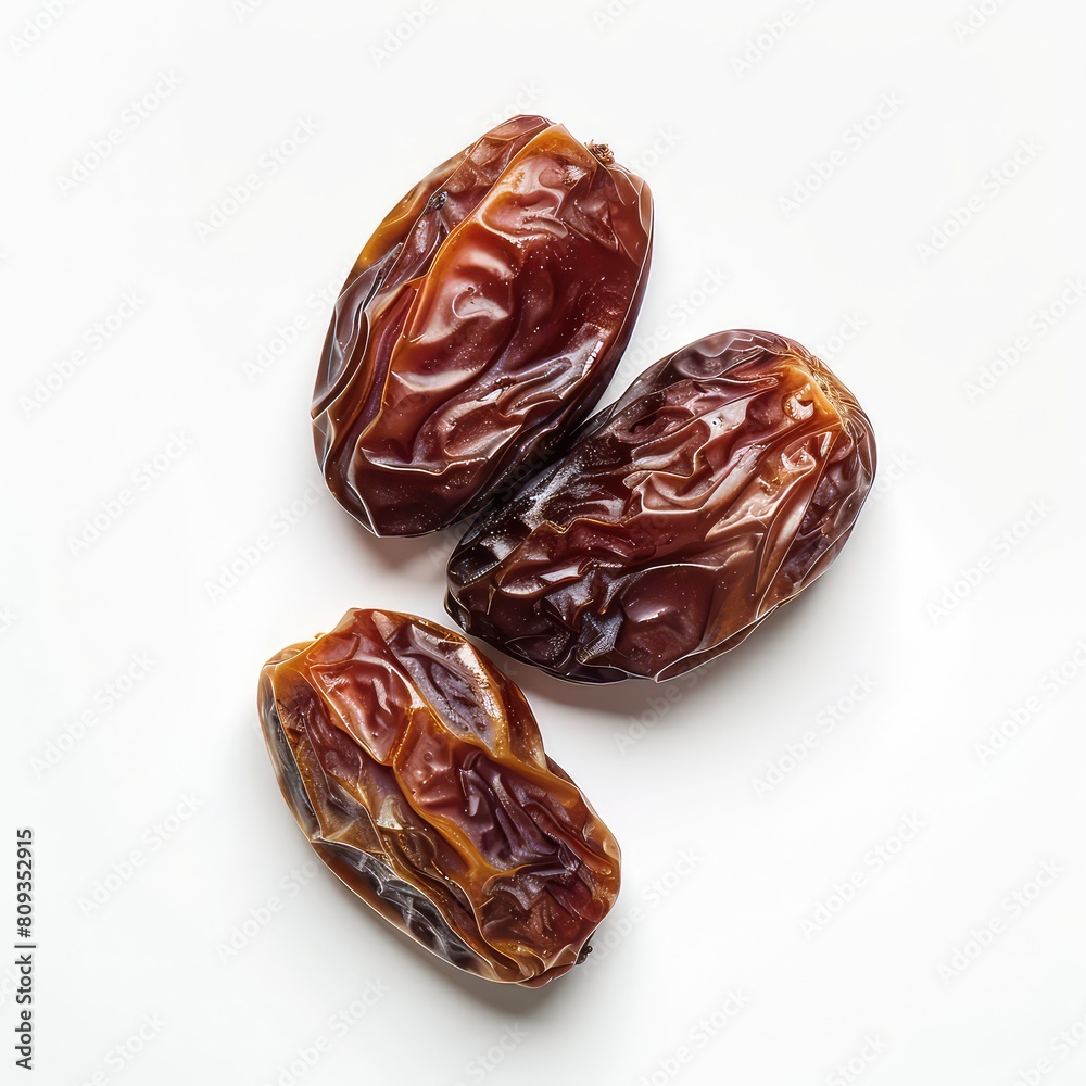 Dates On White Background, Generative AI Dates On White Background, Generative AI
