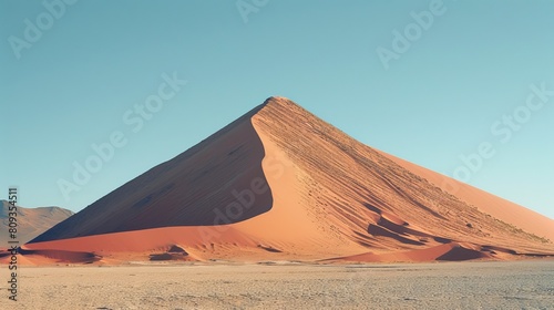 Majestic Sand Dune in Namibia