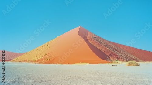 Majestic Sand Dune in Namibia