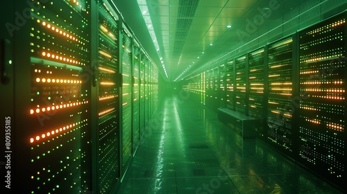 Ethereal Glow of Network Servers