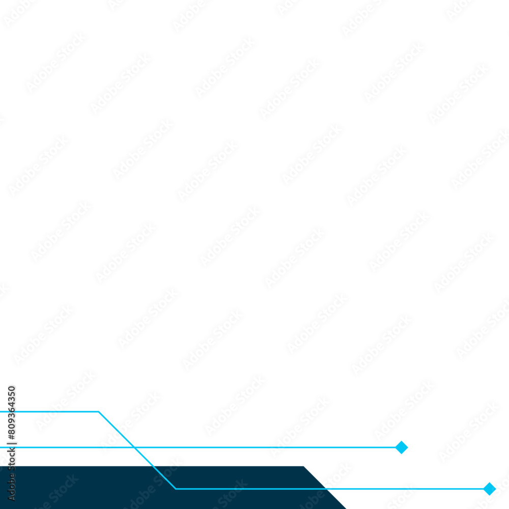 Blue Modern Futuristic Footer Blue Modern Futuristic Footer