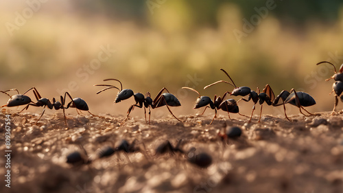 ants on the ground © BUCKY AnimalVisions