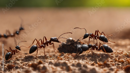 ants on the ground © BUCKY AnimalVisions