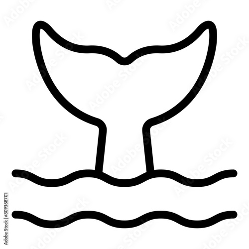 whale tail icon 