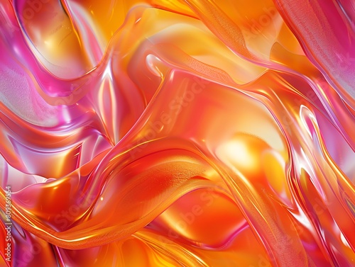Merge digital art techniques like CG 3D rendering with a low-angle perspective to showcase futuristic technologies Integrate abstract art elements such as vibrant color gradients &
