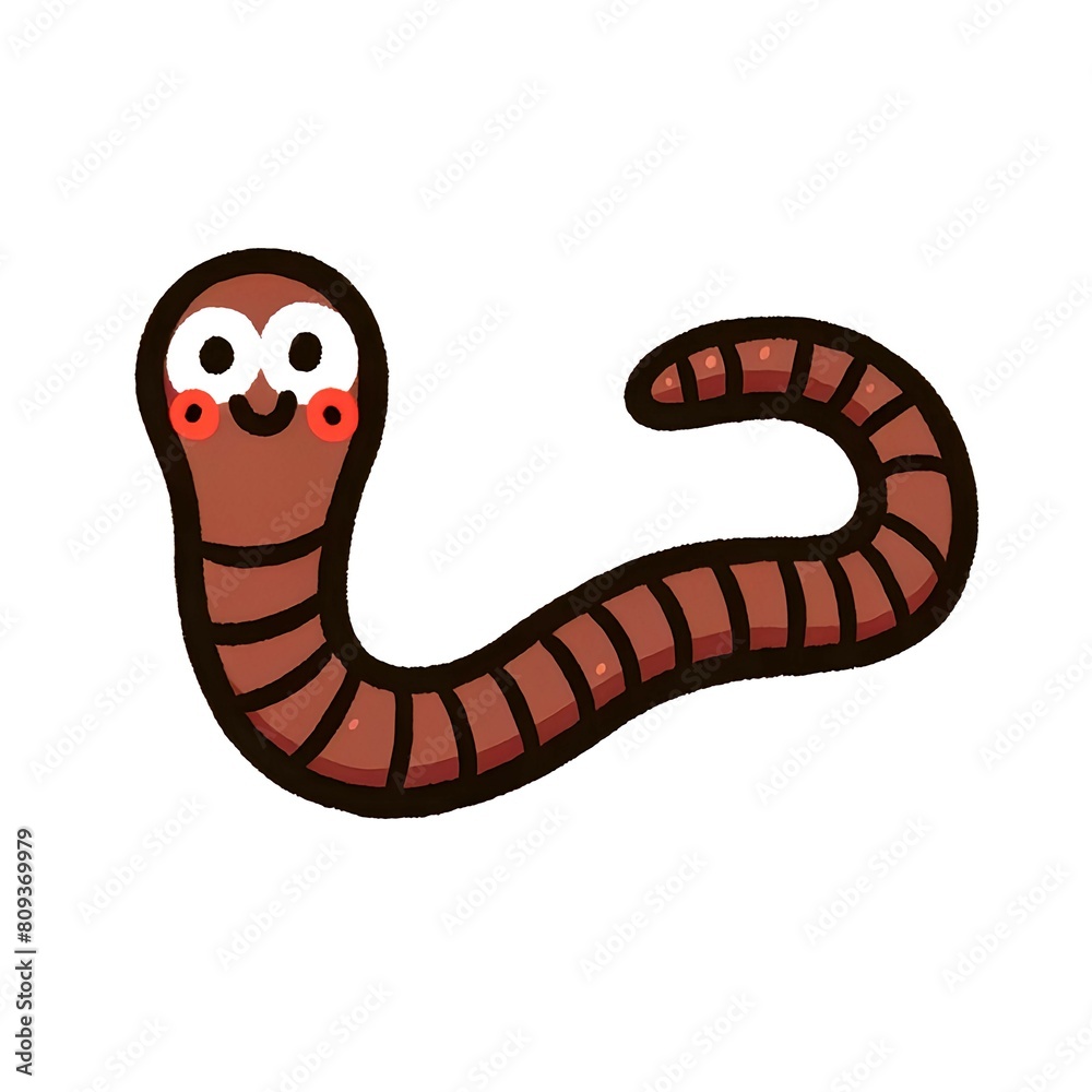 Fototapeta premium 지렁이