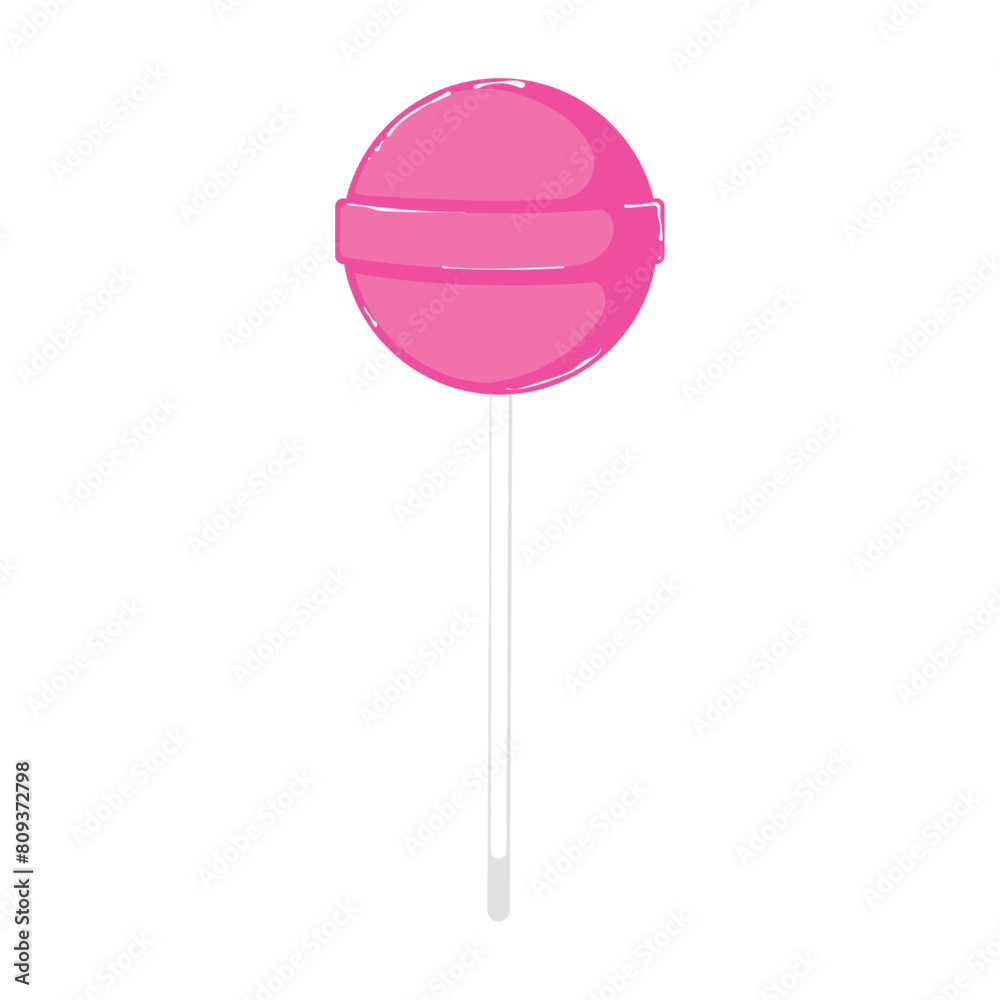 Sweet lollipop Candy icon Vector illustration