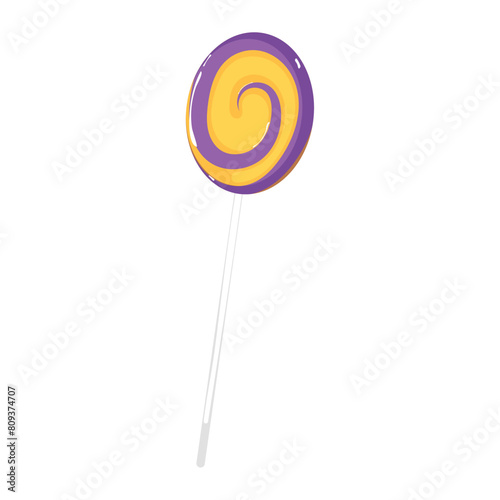 Sweet lollipop Candy icon Vector illustration