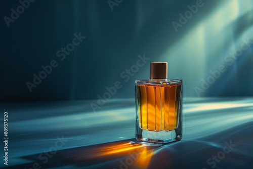 Luxury perfume. Background with selective focus and copy space
