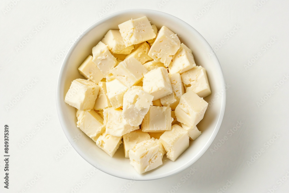 a bowl of tofu in a white bowl a bowl of tofu in a white bowl