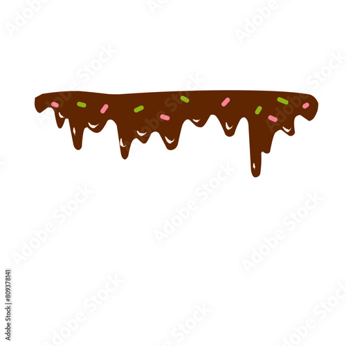 Dripping chocolate 