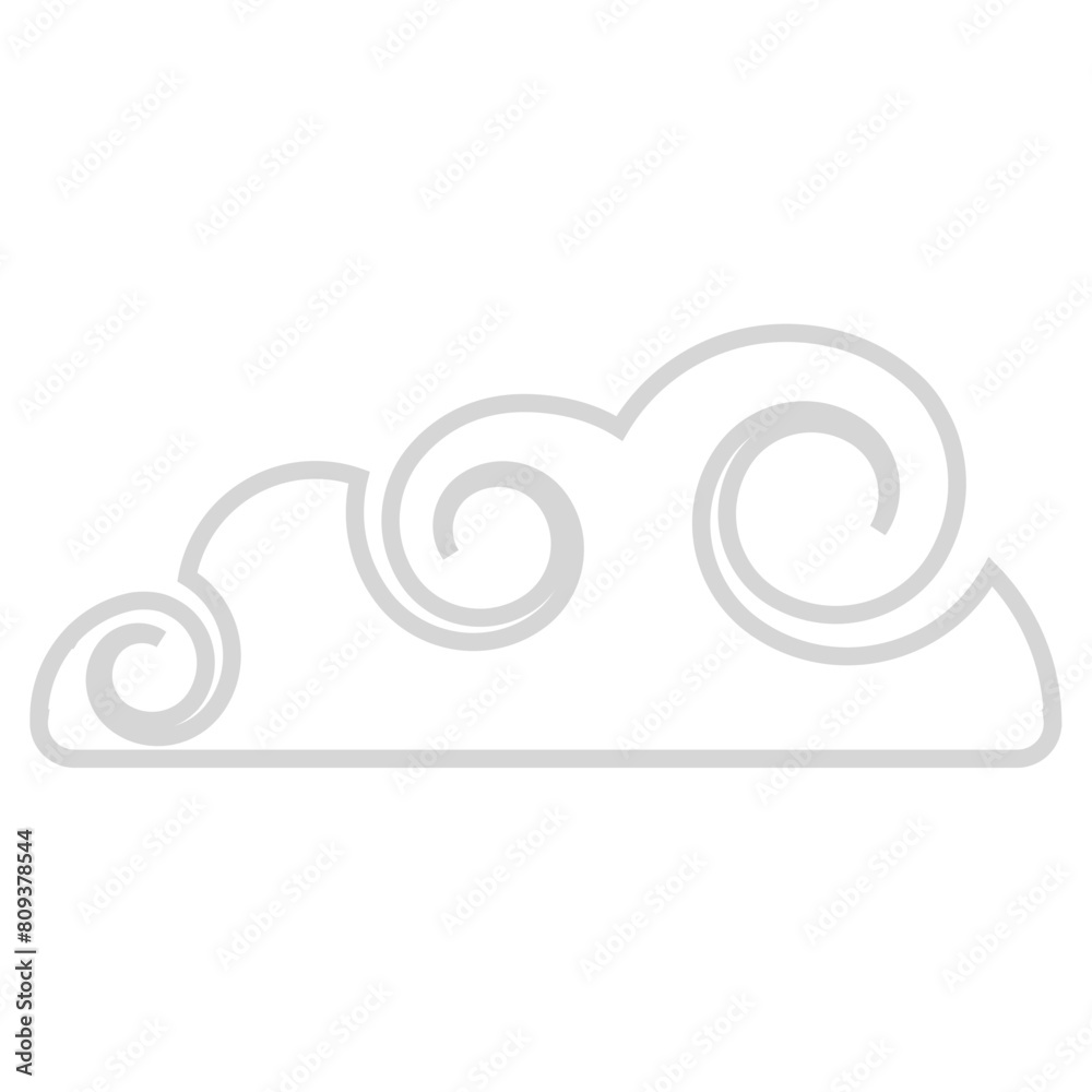Geometric abstact cloud icon Vector illustration Geometric abstact cloud icon Vector illustration