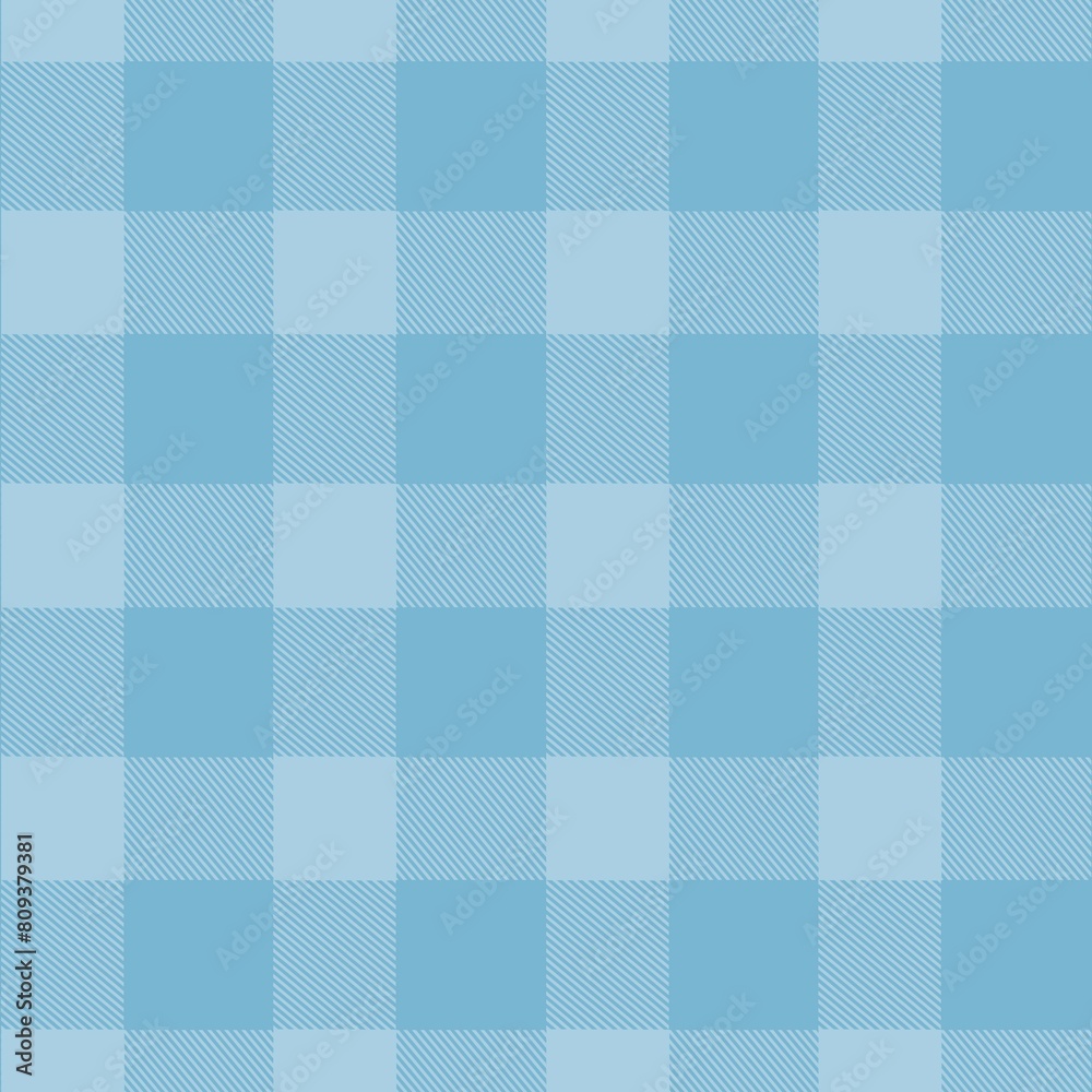 Gingham seamless pattern, white and blue, can be used in fashion design. Bedding, curtains, tablecloths Gingham seamless pattern, white and blue, can be used in fashion design. Bedding, curtains, tablecloths