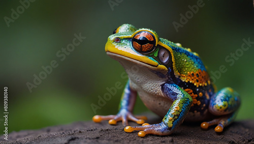 frog on the ground © Mujtaba