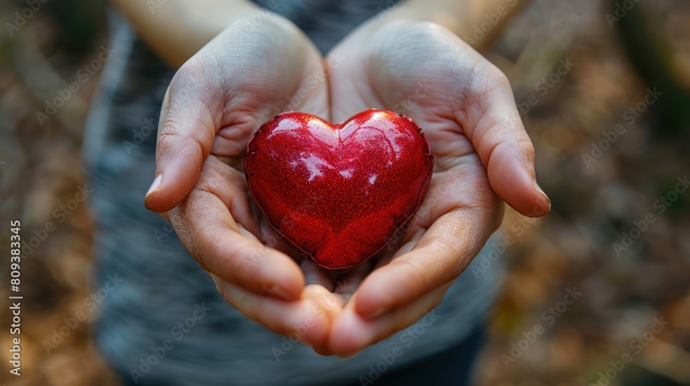 Love in Hand: A Heartfelt Donation Gesture Love in Hand: A Heartfelt Donation Gesture