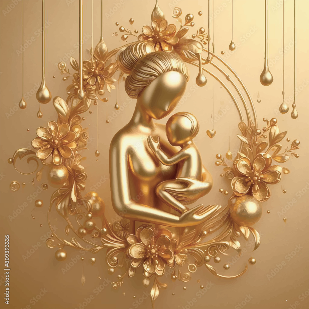 Adobe Illustrator Artwork dia das mães 