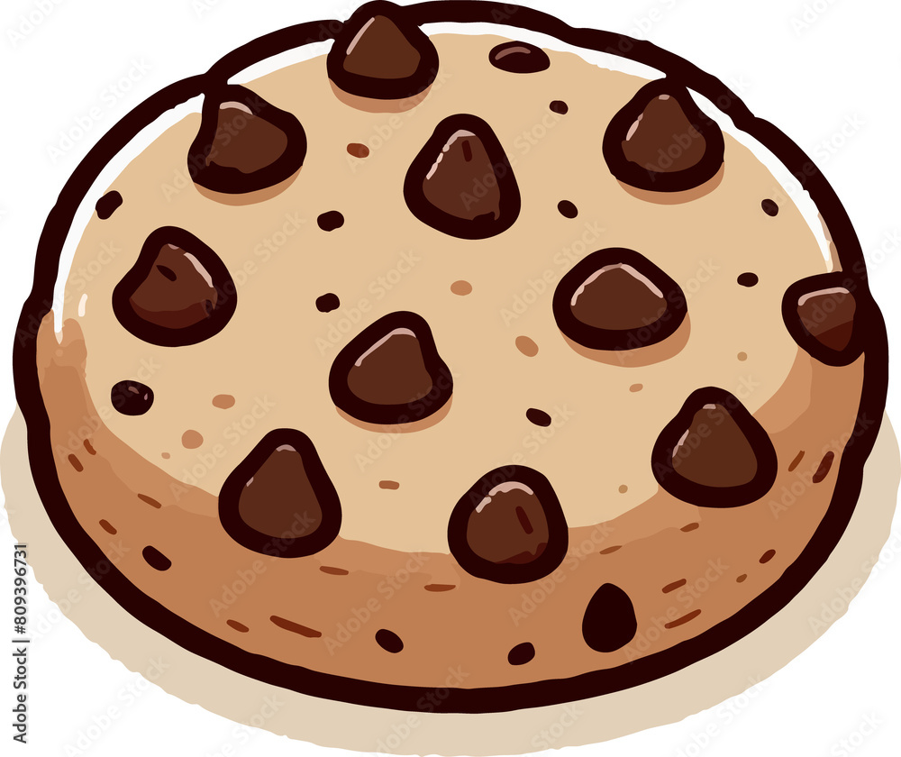 Cookie illustration created by artificial intelligence.
