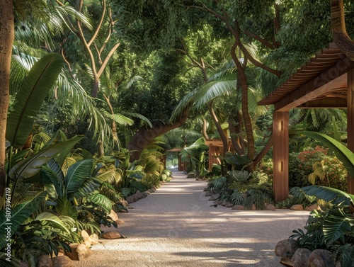 Nature walks Emphasis on the ecofriendly nature of the resort. 