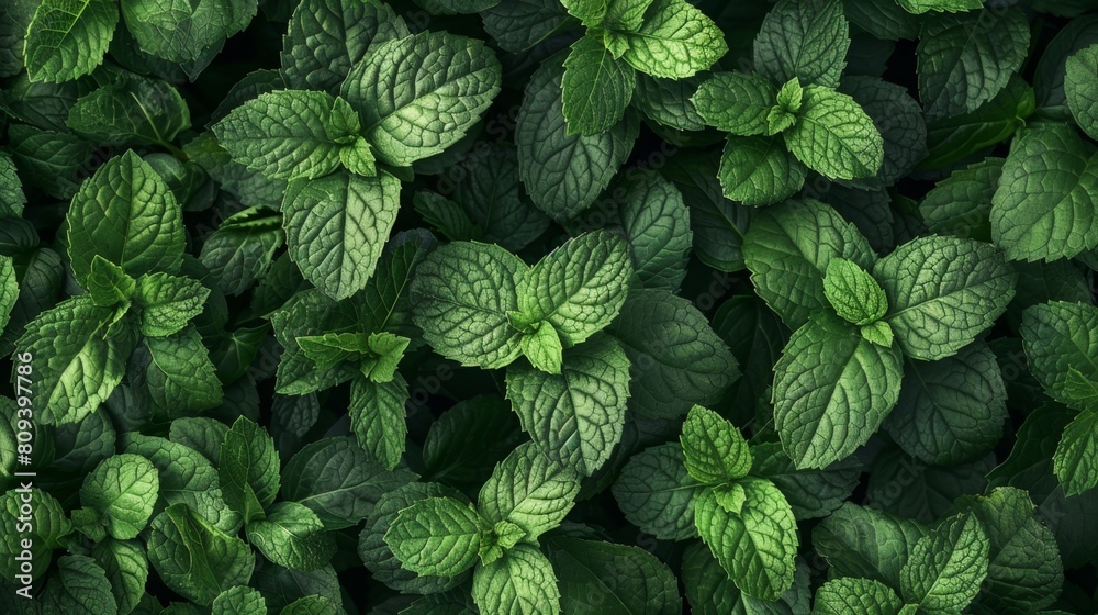Green mean leaves pattern seamless wallpaper background for greeting card Green mean leaves pattern seamless wallpaper background for greeting card