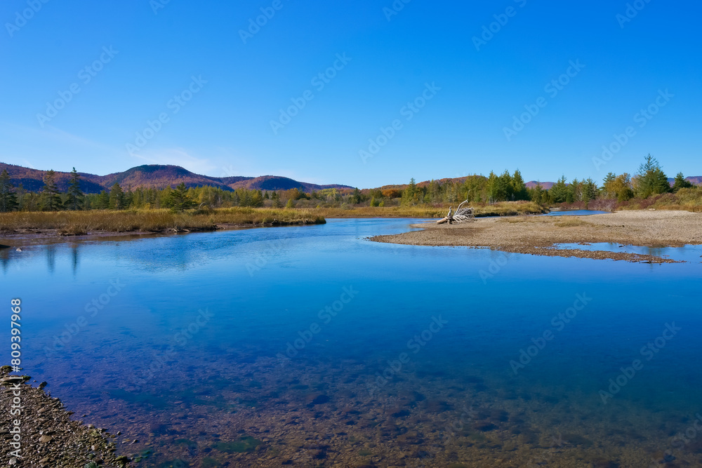 Bridgeville beach Perce Quebec Canada Bridgeville beach Perce Quebec Canada