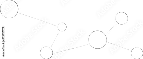 Inforgraphic network diagram