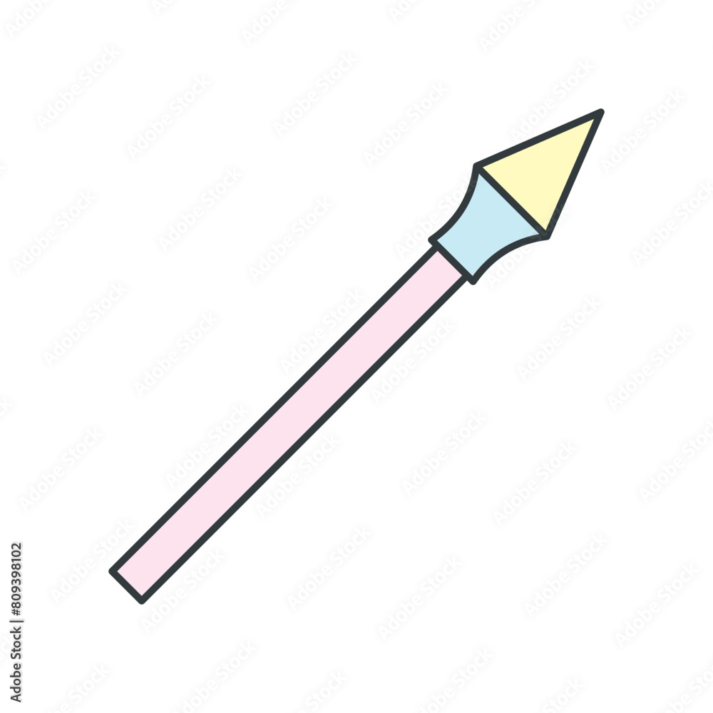 Spear icon design templates simple and modern concept Spear icon design templates simple and modern concept