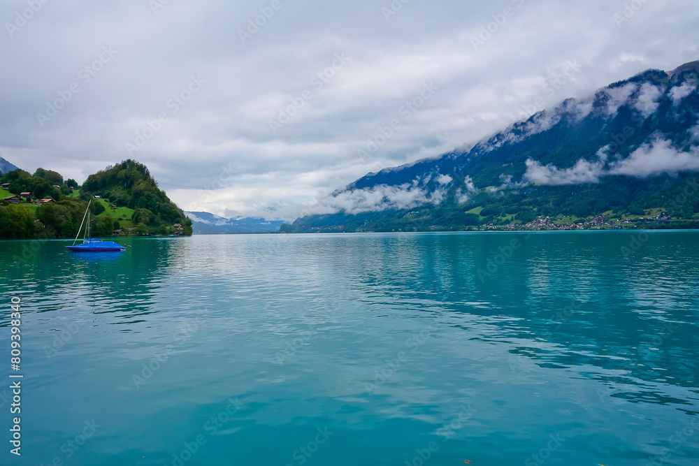 Lake Brienz Iseltwald Switzerland 