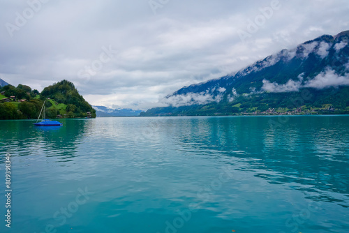 Lake Brienz Iseltwald Switzerland 