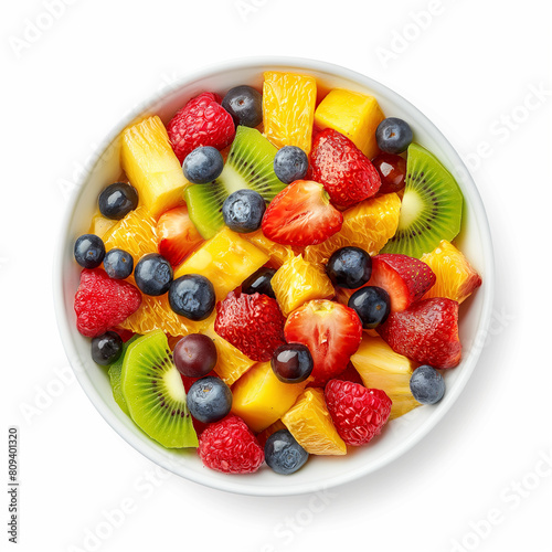 there is a bowl of fruit that is sitting on a table