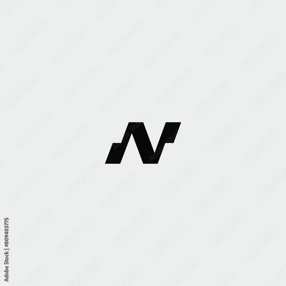 logo modern letter N, A V unique design vector logo modern letter N, A V unique design vector