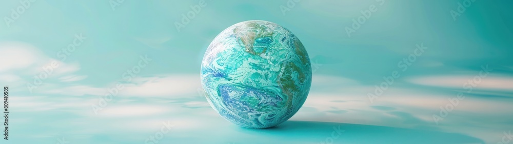 Earth day concept, 3D render clay of the earth, best for earth day or green day theme. Earth day concept, 3D render clay of the earth, best for earth day or green day theme.