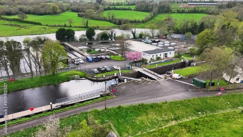 river Bann, Derry, Kilrea, Kilrea W W T W, Portna Lock, blue-green algae blooms, Lough Neagh, nutrients, Toome, Portna, Movanagher, Movanagher Canal, lock, Canal, Fish farm, Carnroe, Castleroe, angler photo