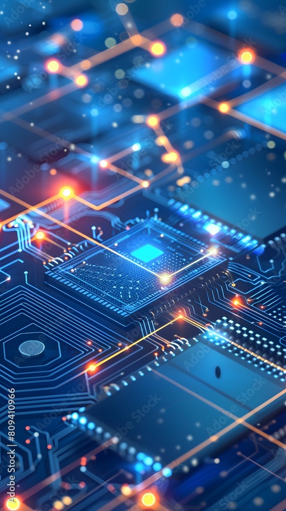 Working for Chiplets Technology image in the future, And hight tecnology. It is a 3D image from a real image. Working for Chiplets Technology image in the future, And hight tecnology. It is a 3D image from a real image.