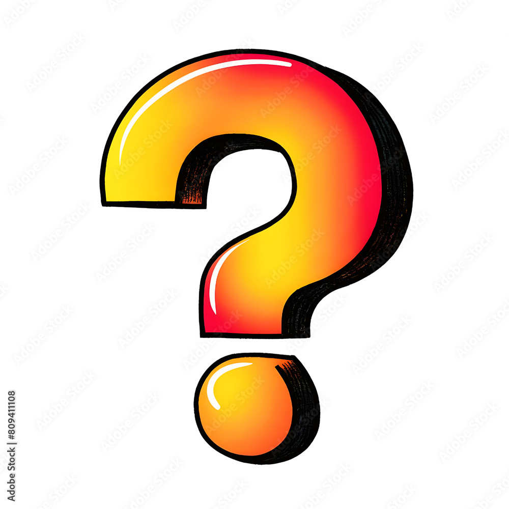 question mark icon, isolate transparent background. question mark icon, isolate transparent background.