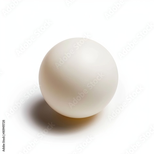 Ping pong ball isolated on white background 