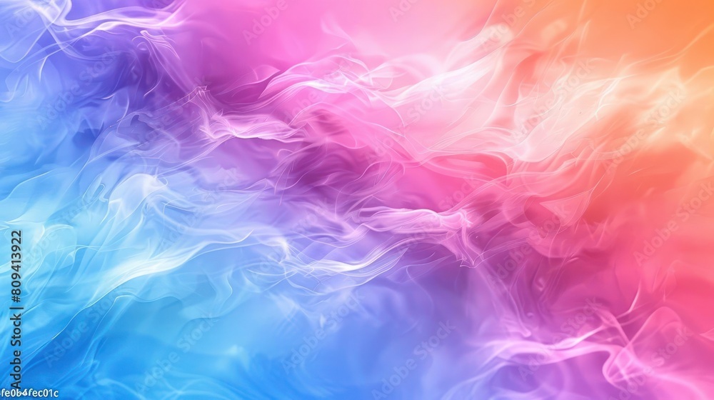 Colorful Abstract Background with Smooth Gradient and Wavy Lines, Perfect for Design Projects Colorful Abstract Background with Smooth Gradient and Wavy Lines, Perfect for Design Projects