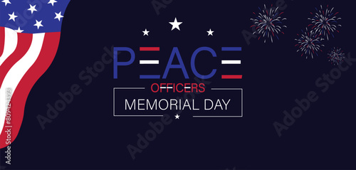 Honoring Our Heroes A Stunning Peace Officers Memorial Day Illustration