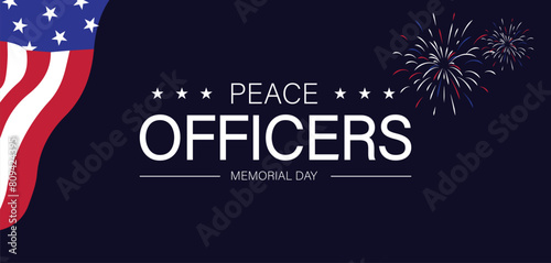 A Stylish Peace Officers Memorial Day Design