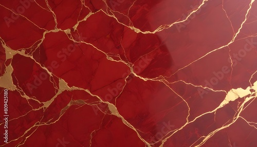 Red white abstract marble background