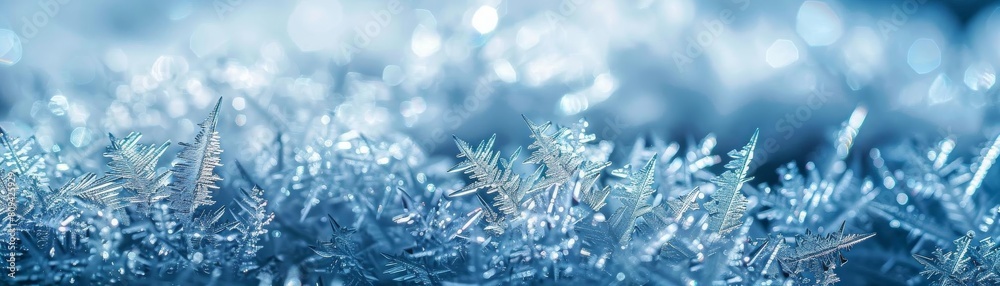 Ice crystal frost pattern, suitable for winter and coldthemed projects Ice crystal frost pattern, suitable for winter and coldthemed projects