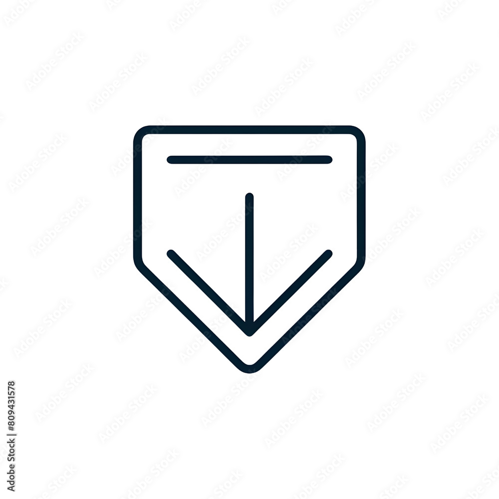 download icon symbol vector, isolated transparent background. download icon symbol vector, isolated transparent background.