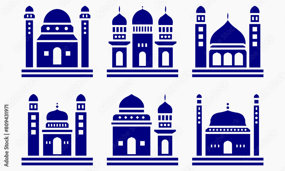 Mosque pattern for decoration, background, panel, and cnc cutting