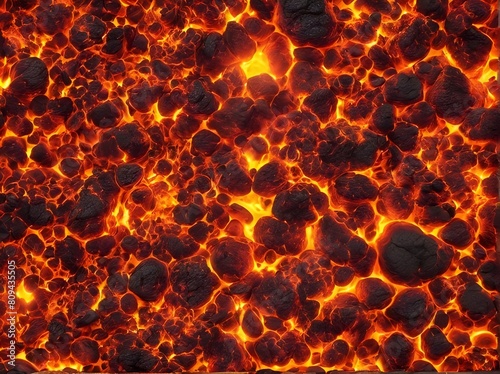 hot lava texture background