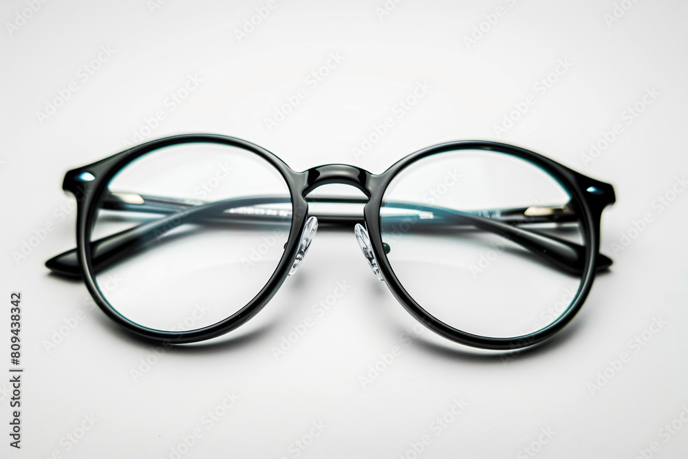 a pair of glasses sitting on top of a table a pair of glasses sitting on top of a table