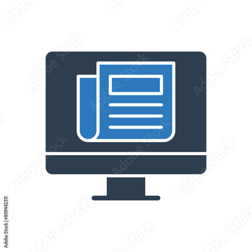 Online News Icon